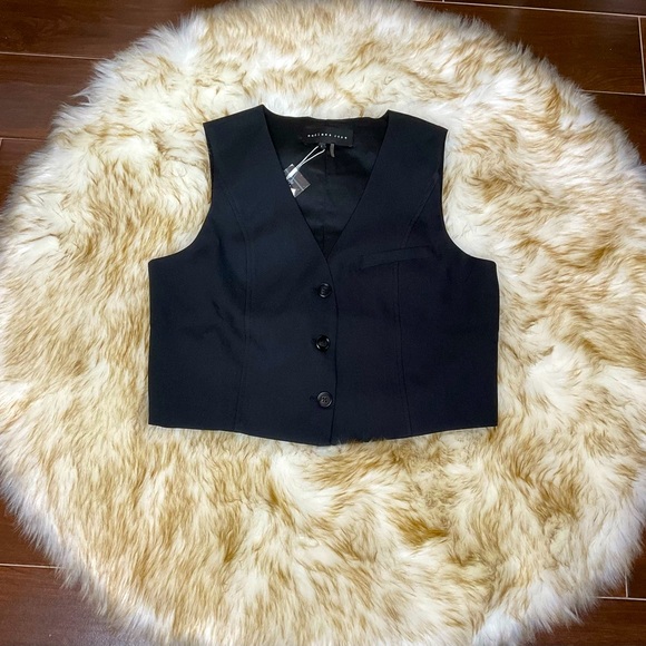 Endless Rose Black Vest - Size Large - Picture 2 of 8